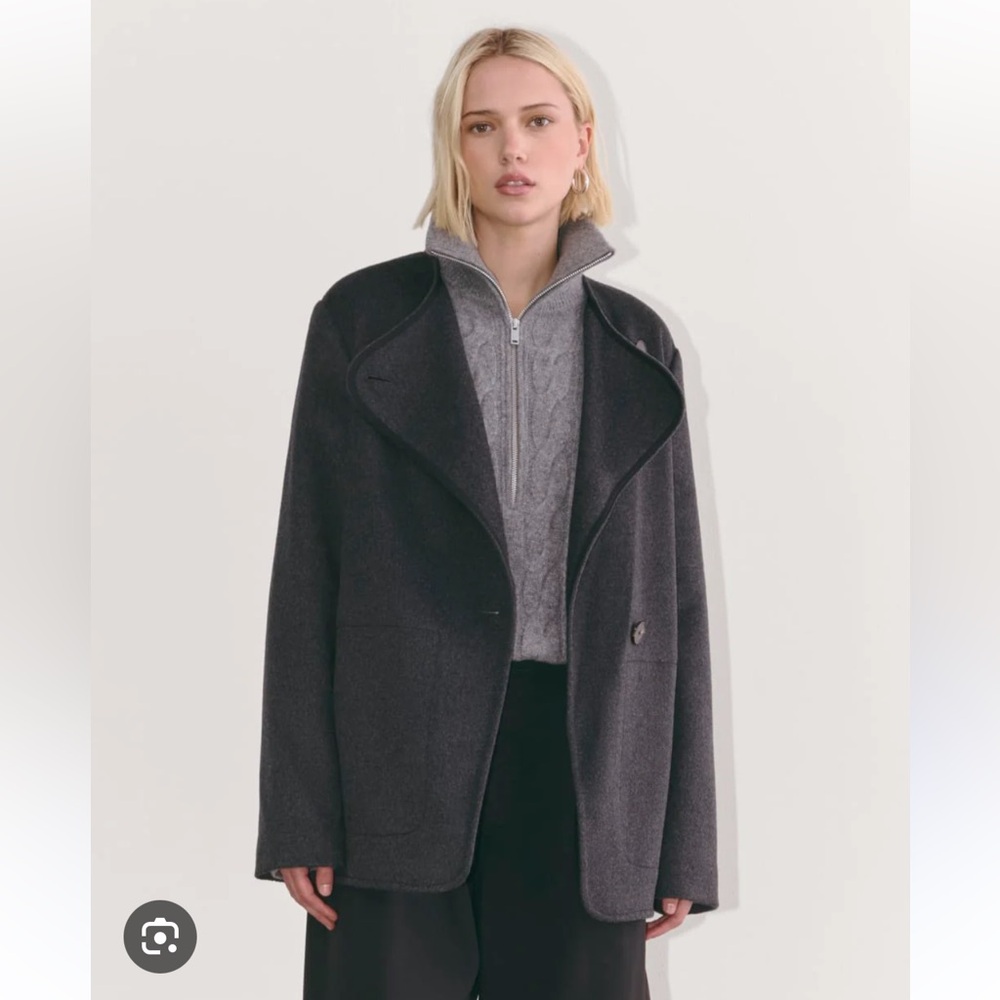 Everlane October Coat XS Black